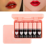 6 Pieces Lip Gloss Stain Long Lasting Liquid gloss