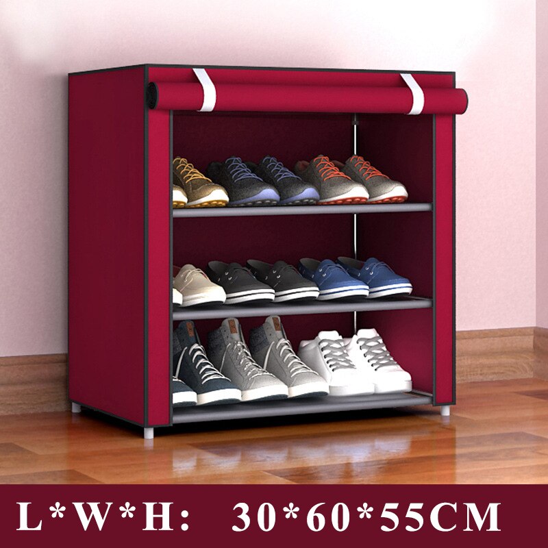 5 layer Shoerack Door Shoe Cabinets Shoes Organizer