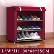 5 layer Shoerack Door Shoe Cabinets Shoes Organizer