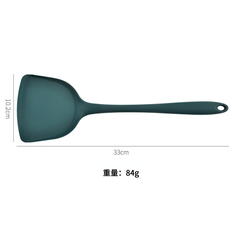 1pcs Non-stick Cooking Shovel Integrated Silicone