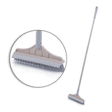 V Shaped Floor Cleaning Scrub Brush wiper 2 in 1 Magic Broom Multifunctional Flexible Mop