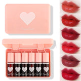 6 Pieces Lip Gloss Stain Long Lasting Liquid gloss