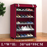 5 layer Shoerack Door Shoe Cabinets Shoes Organizer
