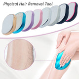 Glass Hair Remover Painless Epilator Easy Cleaning Reusable Body Care Depilation Tool