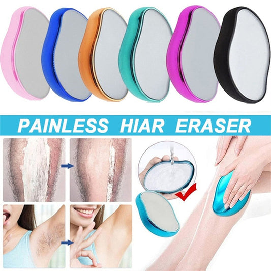 Glass Hair Remover Painless Epilator Easy Cleaning Reusable Body Care Depilation Tool