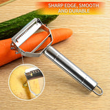Stainless Steel Peeler Fruit Vegetable Melon Potato Carrot Cucumber