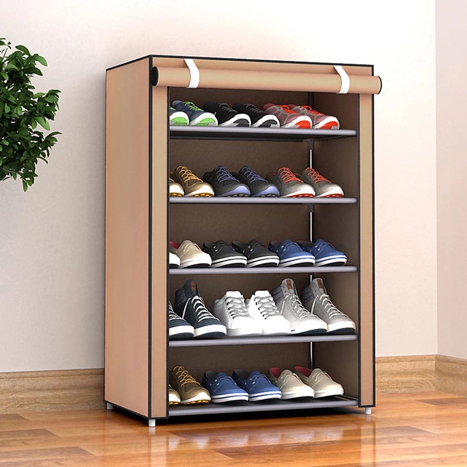 5 layer Shoerack Door Shoe Cabinets Shoes Organizer