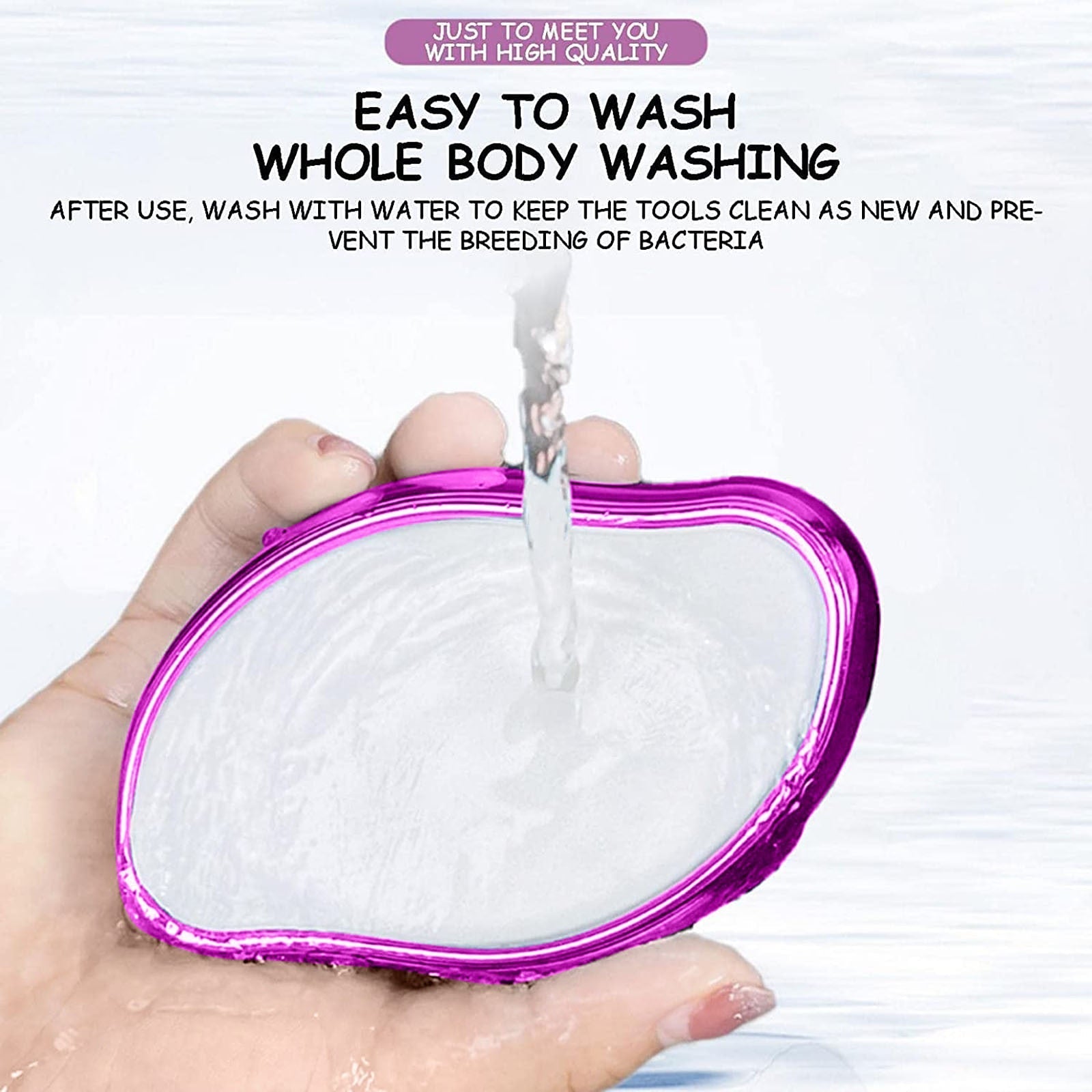Glass Hair Remover Painless Epilator Easy Cleaning Reusable Body Care Depilation Tool