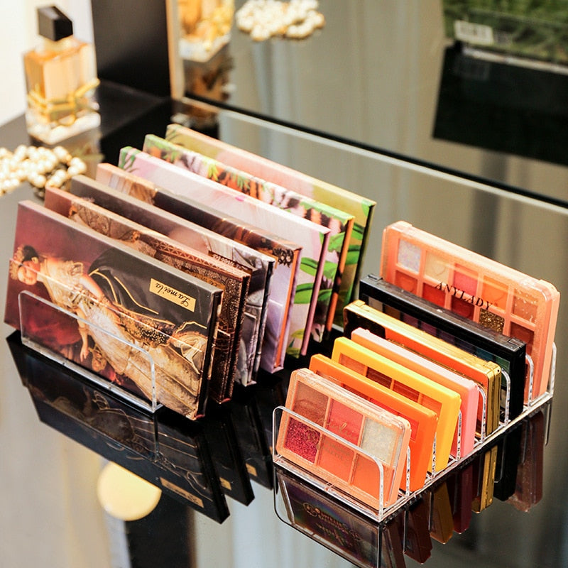 360 Degree Rotation Transparent Acrylic Cosmetics Storage Box Fashion Spin Multi-function Detachable Makeup Organizer Beauty