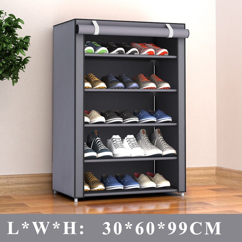 5 layer Shoerack Door Shoe Cabinets Shoes Organizer