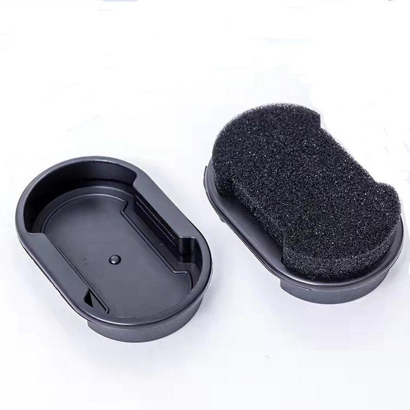 Multi-Function Double Sided Leather Shoes Brush Colorless Shoes Polish Clean Sponge