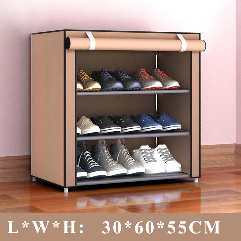 5 layer Shoerack Door Shoe Cabinets Shoes Organizer