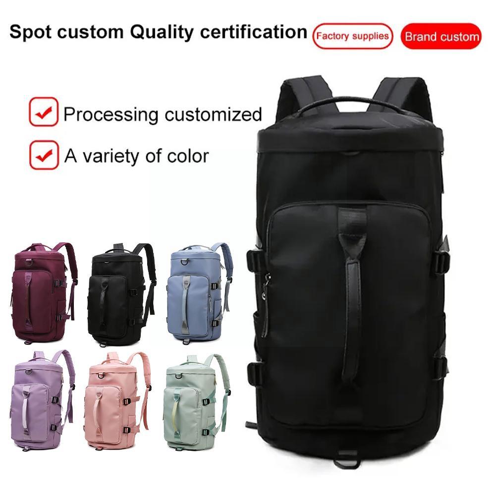 Large Capacity Women Gym Bag Fitness Travel Shoulder Tote Men Bag Backpack Sport Handbag Travel Crossbody Training Bag Yoga E9C6