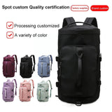 Large Capacity Women Gym Bag Fitness Travel Shoulder Tote Men Bag Backpack Sport Handbag Travel Crossbody Training Bag Yoga E9C6