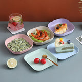 10pcs tableware baby eating tableware set with stand