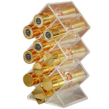 360 Degree Rotation Transparent Acrylic Cosmetics Storage Box Fashion Spin Multi-function Detachable Makeup Organizer Beauty