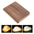LED Wooden Book Lamp Reading light USB Bedside Table Lamp