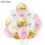 1Set Rainbow Unicorn Balloon