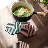 1PC Silicone Tableware Insulation Mat Coaster Cup