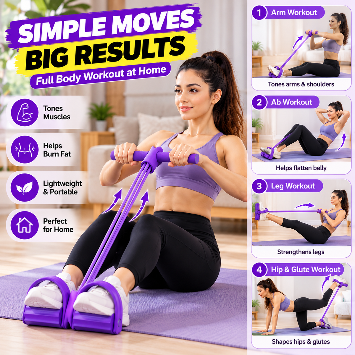 Full Body Tummy Trimmer – Get Fit at Home [ Imported ]