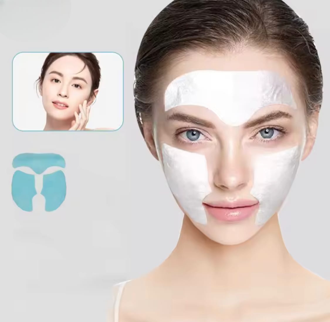 Anti face wrinkle collaging mask