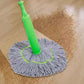 Self drying microfiber floor cleaning mop