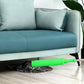 Self drying microfiber floor cleaning mop