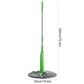 Self drying microfiber floor cleaning mop