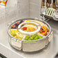 Premium Quality Acrylic 360 Rotate Dry Fruit Storage container Serving Tray