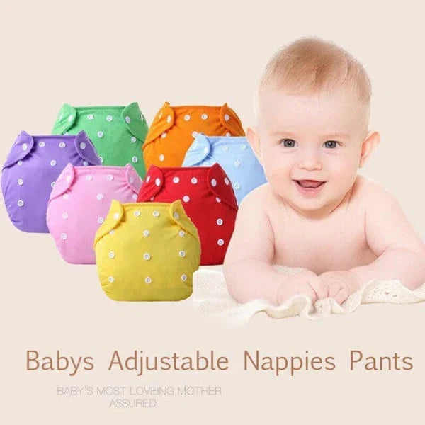 Reusable Washable Baby Diapers – Soft & Comfortable Cloth Nappies