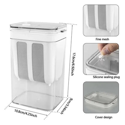 1100ml Greek Yogurt Filter Strainer – Homemade Greek Yogurt Maker