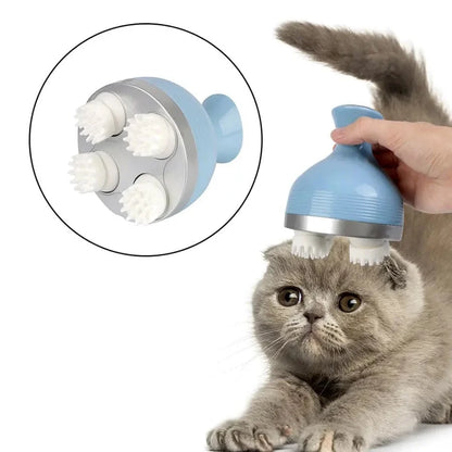 Cat Claw Head Massager, Electric Head Massager, Wireless Scalp Massager, Long Grasping Hand Scalp Massager, Automatic Rotate Massager, Portable Silicon Head Muscle Relaxing Device