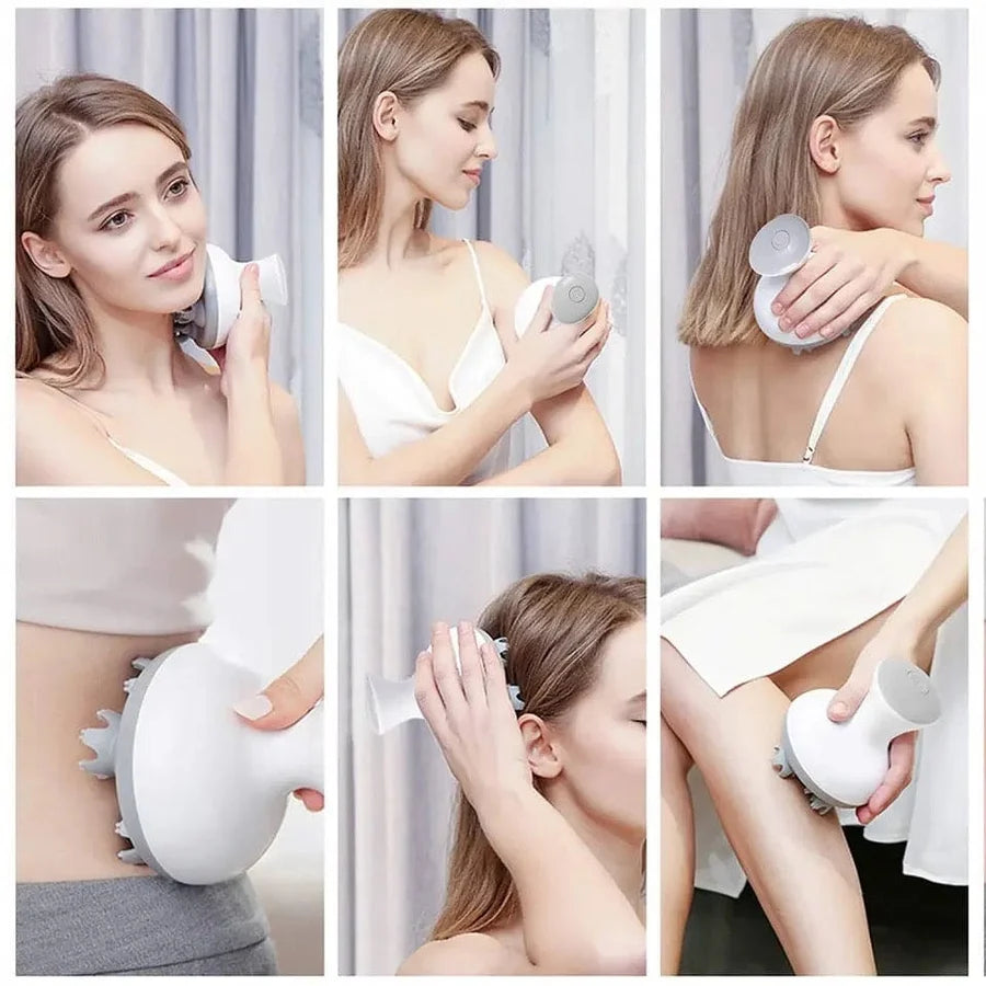 Cat Claw Head Massager, Electric Head Massager, Wireless Scalp Massager, Long Grasping Hand Scalp Massager, Automatic Rotate Massager, Portable Silicon Head Muscle Relaxing Device
