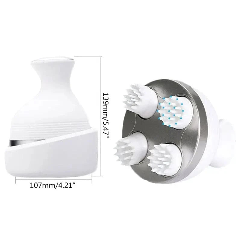 Cat Claw Head Massager, Electric Head Massager, Wireless Scalp Massager, Long Grasping Hand Scalp Massager, Automatic Rotate Massager, Portable Silicon Head Muscle Relaxing Device
