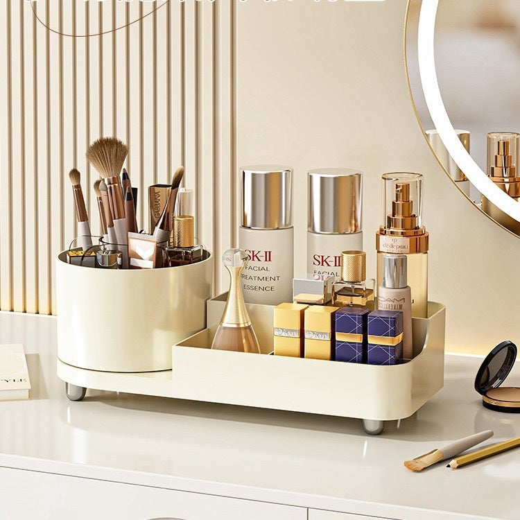 360? Rotating Makeup Organizer