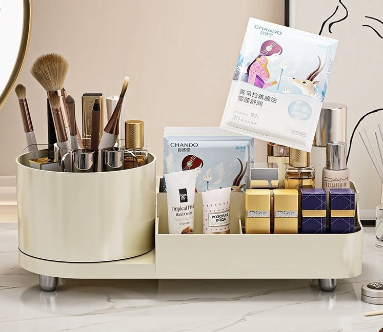 360? Rotating Makeup Organizer