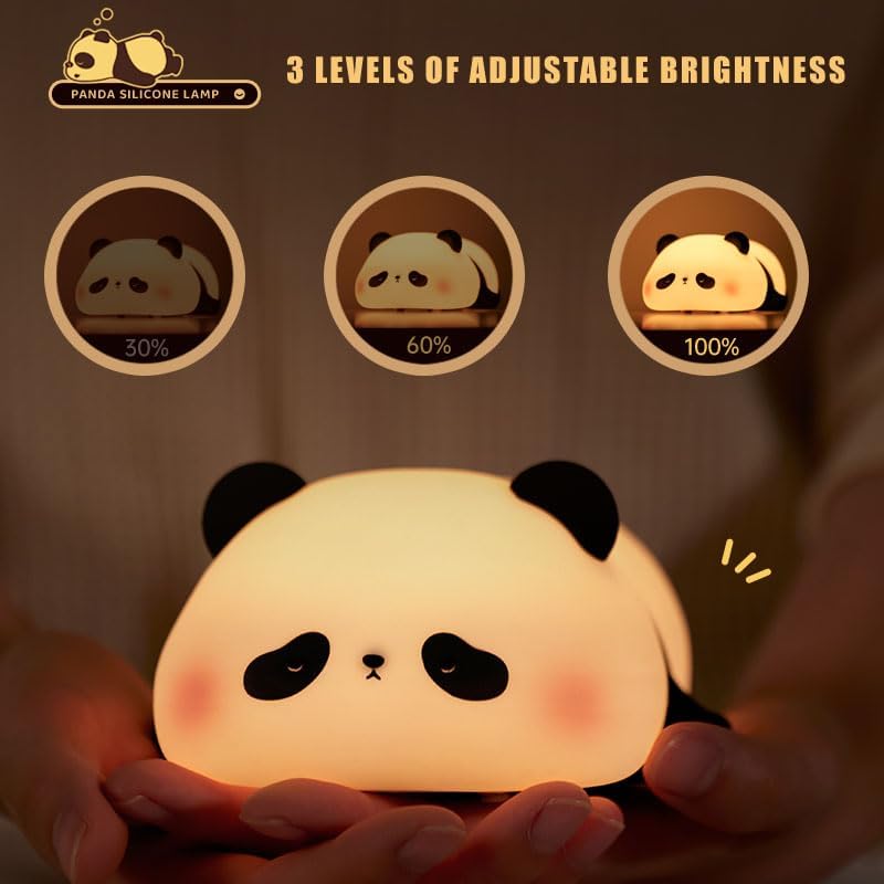Silicone Panda Lamp
