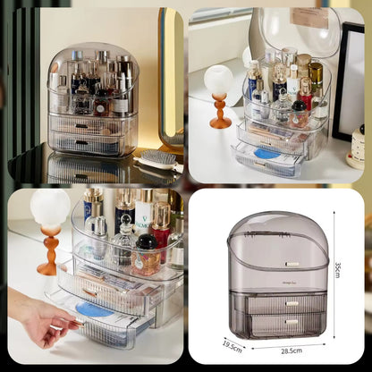 Luxury Acrylic Cosmetic  Organizer Box
