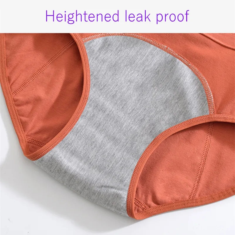 1 pcs period panties Say goodbye to period stains and hello to comfort with our mid-waist period panties