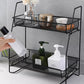 2 layer smart metal shelf