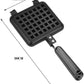 Stove Top Iron Waffle Maker,Deep Fill Non-Stick
