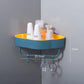 Wall Mounted Bathroom Corner Shelf With Hook