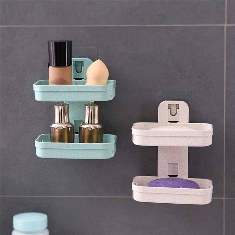 Double Tier Soap Dish Wall Mounted