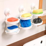 Double Layer Soap Dish Wall Mounted