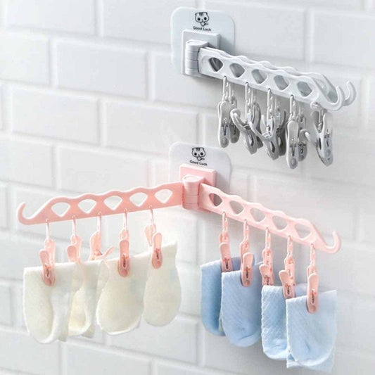 Folding Clothes Socks Hanger