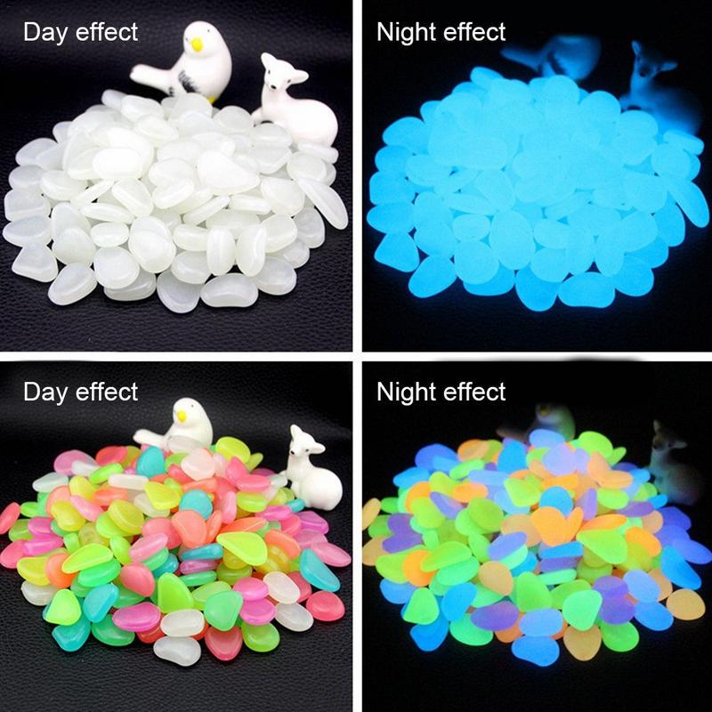 Magical Luminous Glowing Stones Pack Of 100pcs