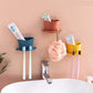 Wall Mounted Brush & Toothpaste Holder