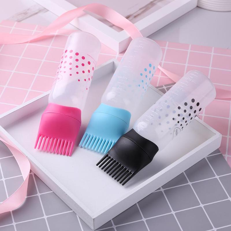 Hair Oil Comb Bottle