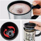 Electronic Self Stirring Travel Mug