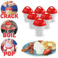 Egg Cooker - Egg Poacher - Silicone Non-Stick Egg Boiler Without Shell